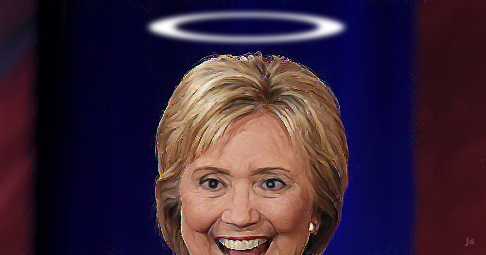 Hillary-Clinton-as-an-angel